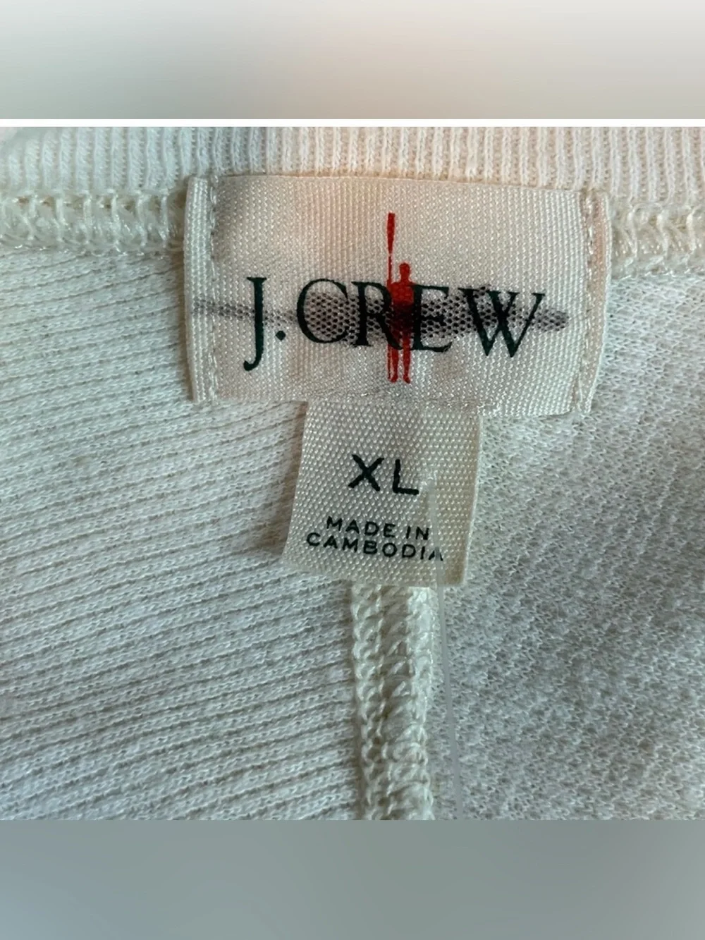 J.Crew Linen-cotton blend henley